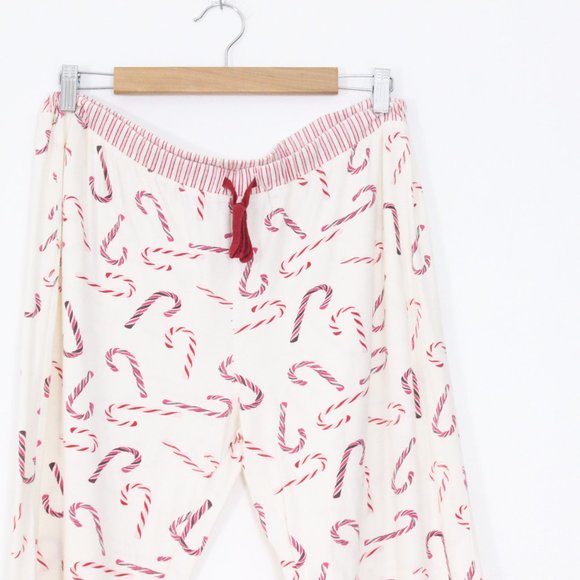 Joe Fresh Candy Cane Drawstring Pjama Pant - Picture 2 of 4